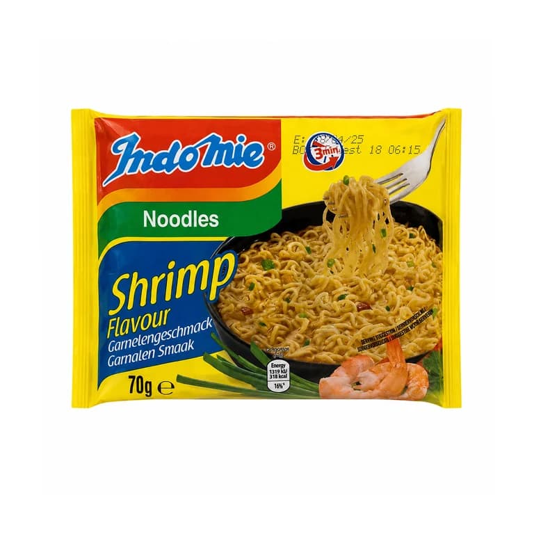 Instantnudeln Shrimp von Indomie